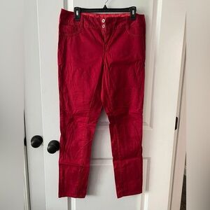 Maurices Bold Red Pants